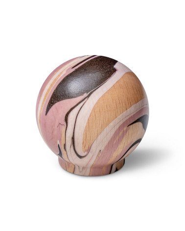 Beech wood furniture knob Lilac