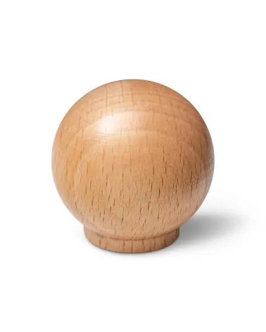 Beech wood furniture knob