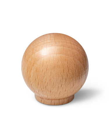 Beech wood furniture knob