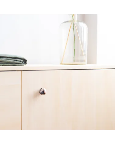 Beech wood furniture knob Espresso