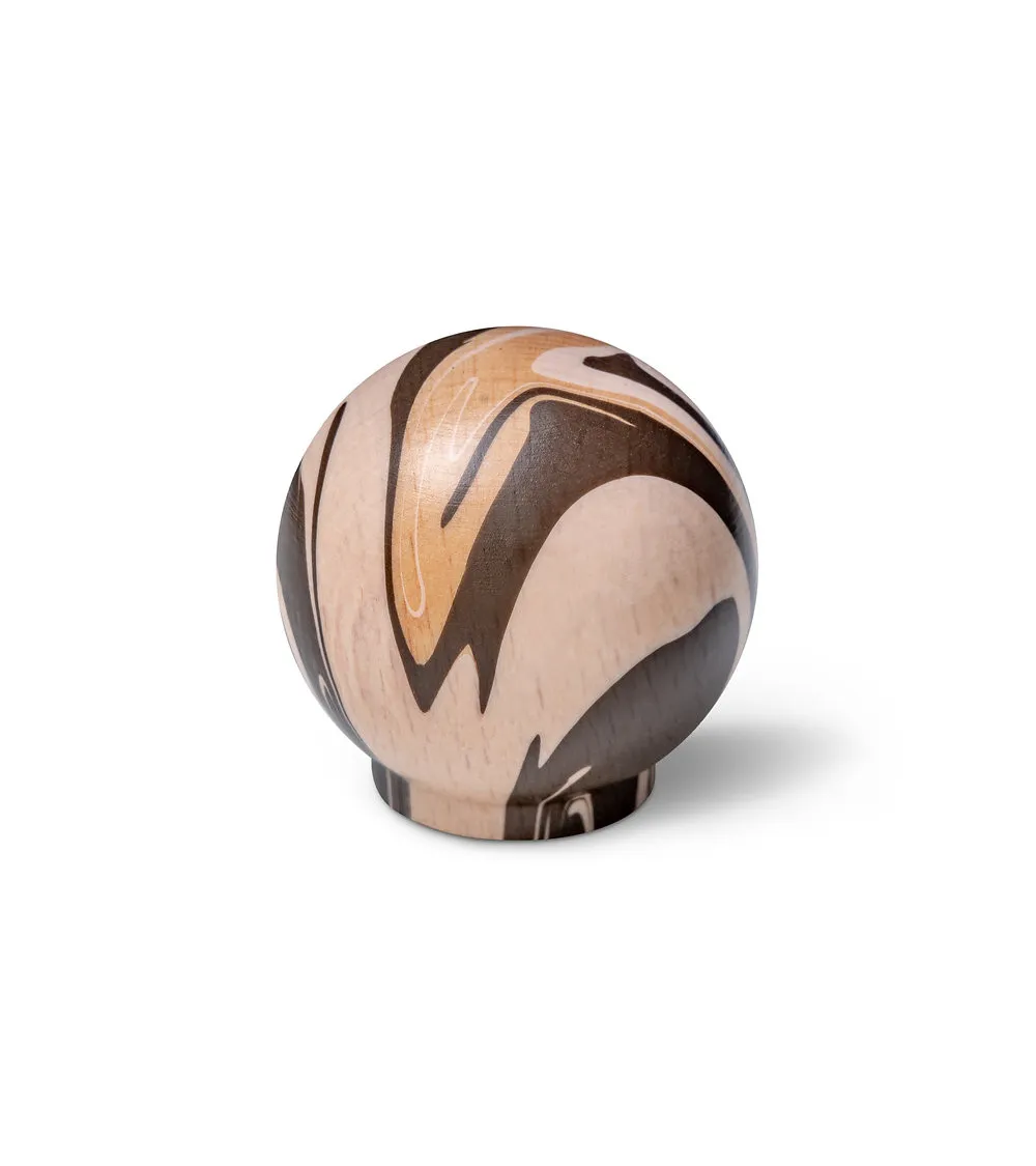 Beech wood furniture knob Espresso