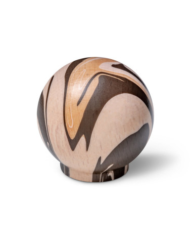 Beech wood furniture knob Espresso