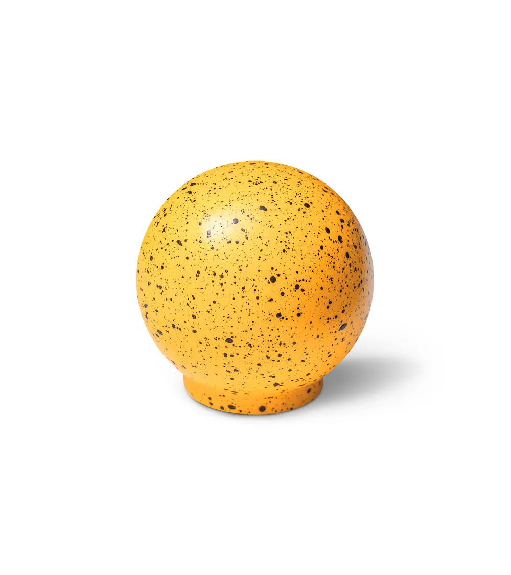 Beech wood furniture knob Yellow Mix