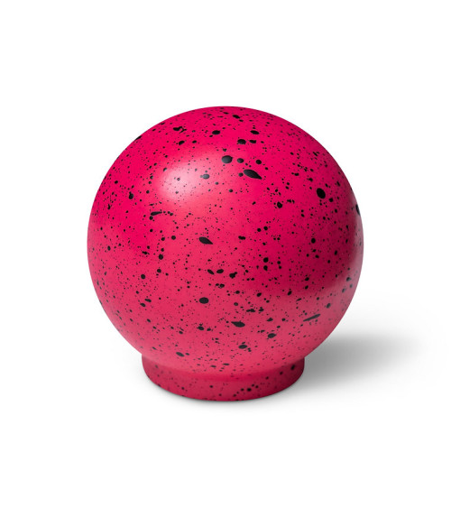 Beech wood furniture knob Dark Pink Mix