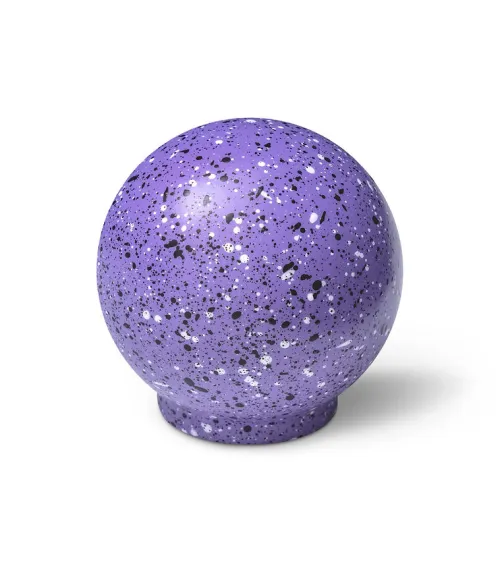 Beech wood furniture knob Violet Mix