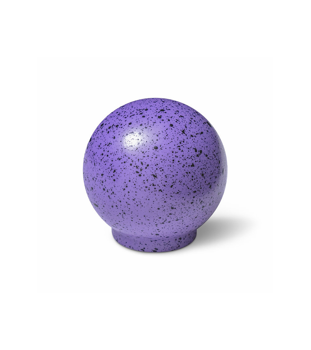 Beech wood furniture knob Violet Mix
