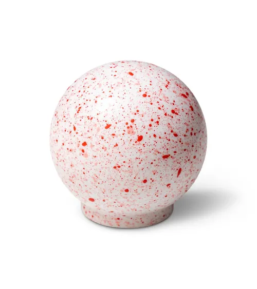Beech wood furniture knob Raspberry mousse Mix by White