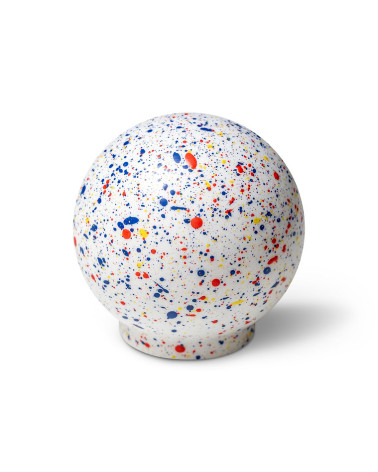 Beech wood furniture knob F.T.P. Mix - white blue yellow red