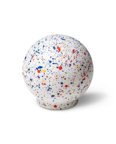 Beech wood furniture knob F.T.P. Mix - white blue yellow red