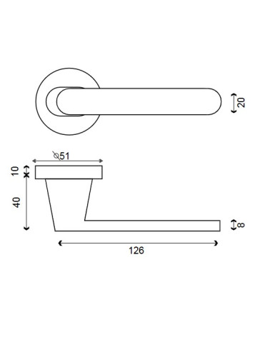 Solea bronze dimensions