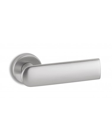 Satin chrome ENTO REFLEX door handle