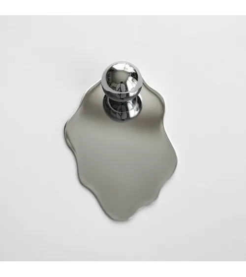 Oyster chrome furniture handle