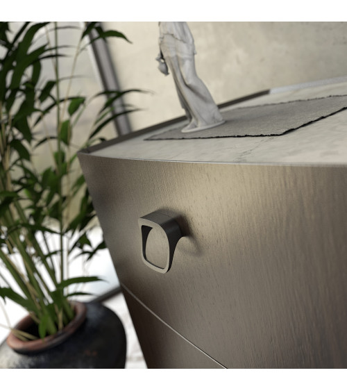 LAGO-1 white furniture handle designer handle