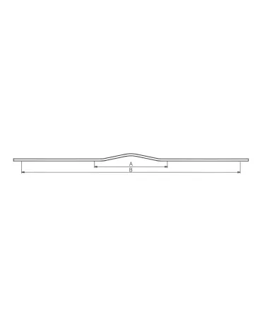 APRO furniture handle with technical diagram