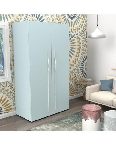 APRO-2 natural anodised furniture handle design handle fitted on a wardrobe