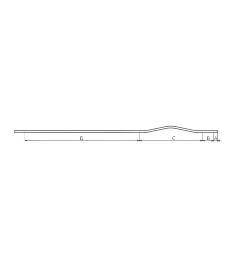 APRO-2 gold anodised furniture handle design handle