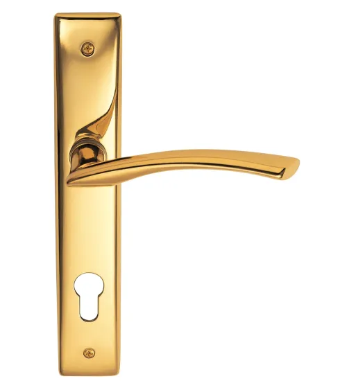 Mandelli Zoom design door handle on longitudinal plate