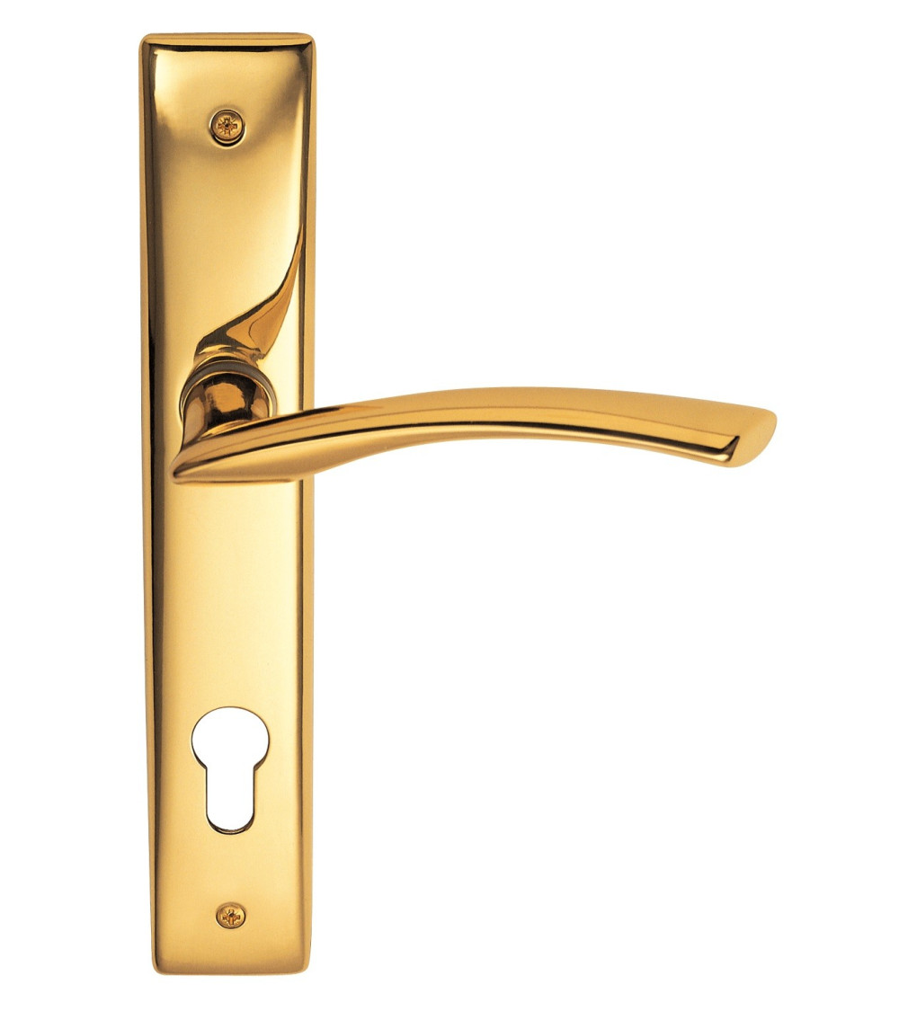 Mandelli Zoom design door handle on longitudinal plate