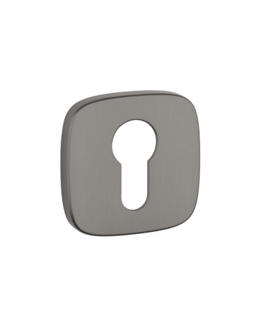 Keyhole door rose plate "i" design hardware