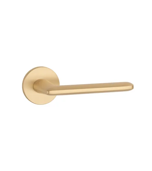 Matt gold door handle AVA design handle