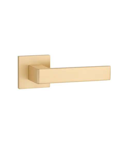 HIRA door handle matt gold design handle