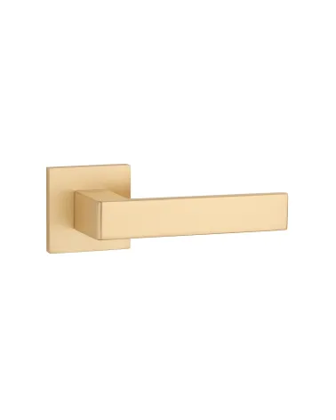 HIRA door handle matt gold design handle