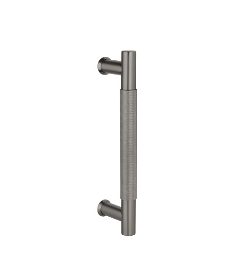 Single textured pull handle for door 1770 anthracite finish design handle