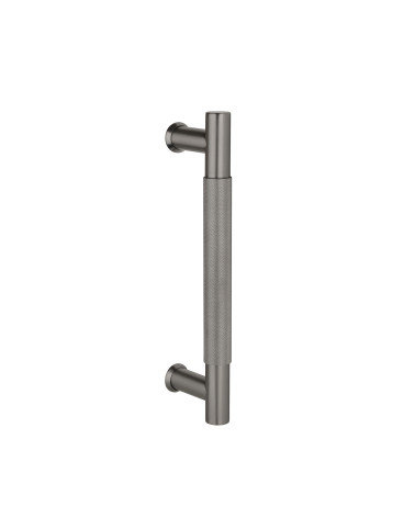 Single textured pull handle for door 1770 anthracite finish design handle