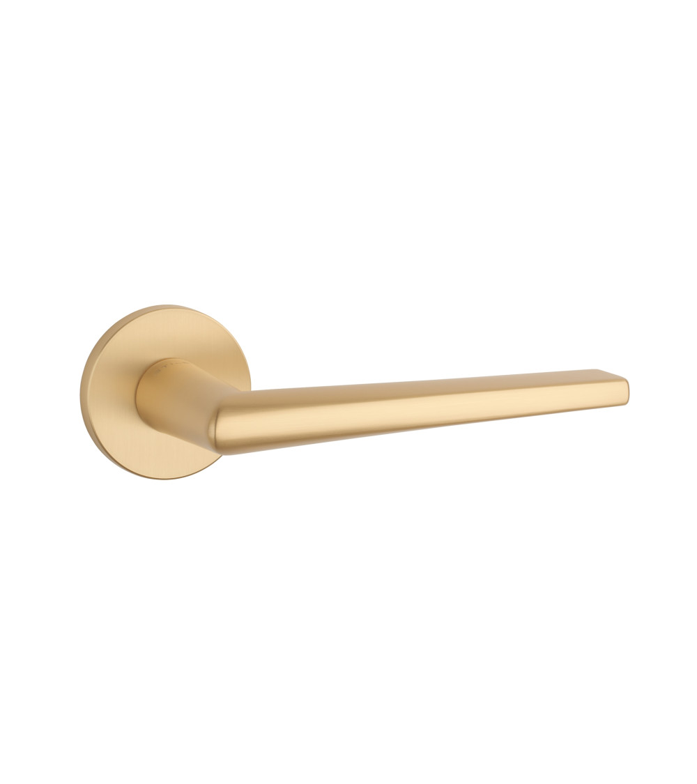 SALTA matt gold door handle design handle
