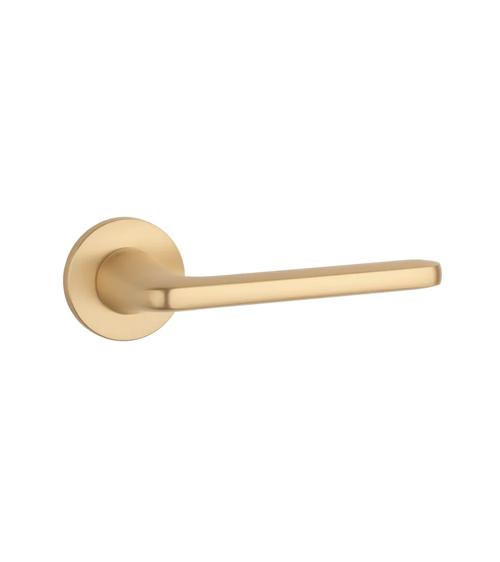 Matt gold UTA door handle designer handle