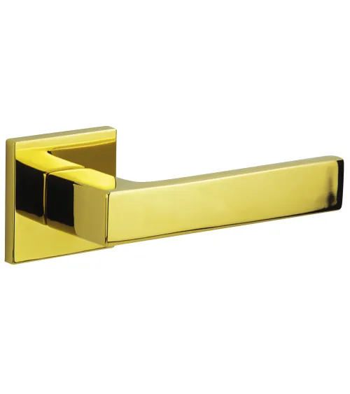 WARNA polished gold door handle designer handle