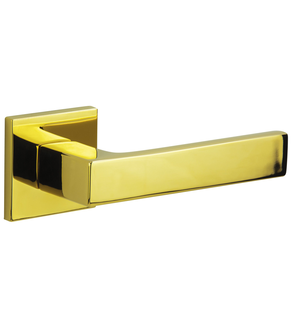 WARNA polished gold door handle designer handle