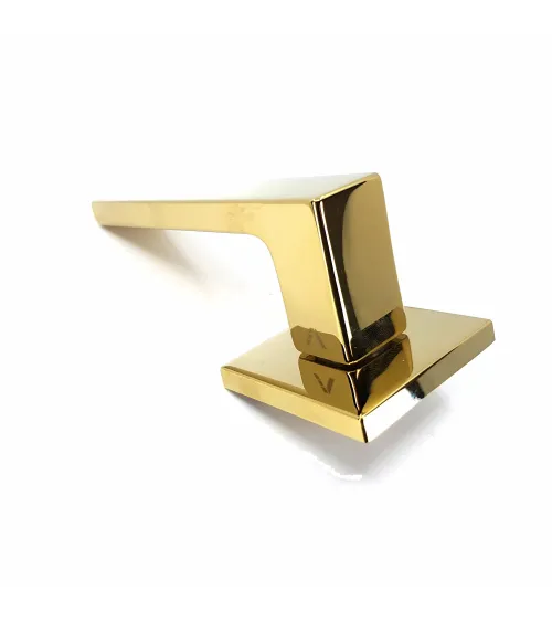 WARNA polished gold door handle designer handle