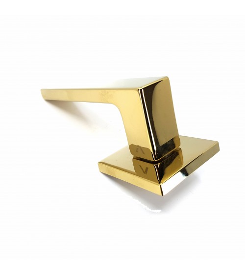 WARNA polished gold door handle designer handle