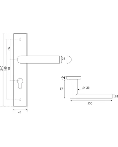 Bastide Prestige Handle design