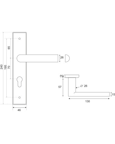 Bastide Prestige Handle design