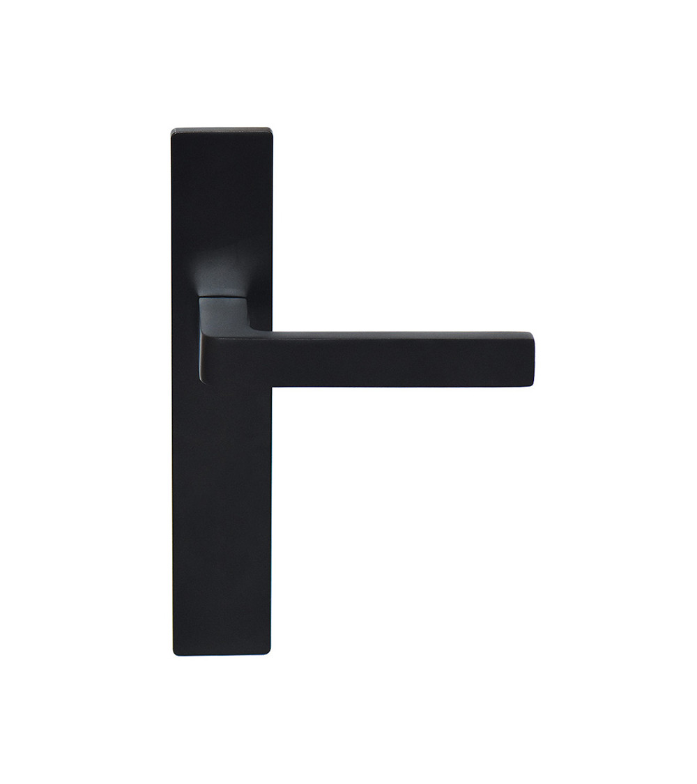 Soho handle black keyhole plate