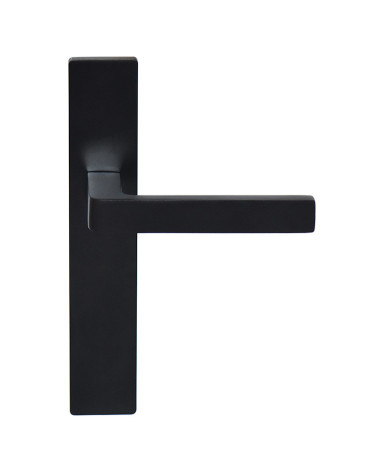 Soho handle black keyhole plate