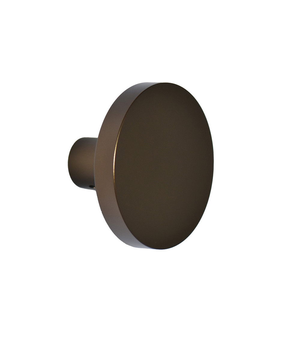 Round Aluminium Hook Bronze