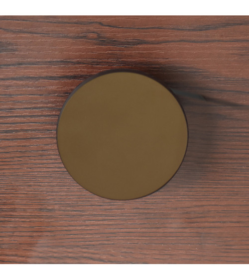 Round Aluminium Hook Bronze