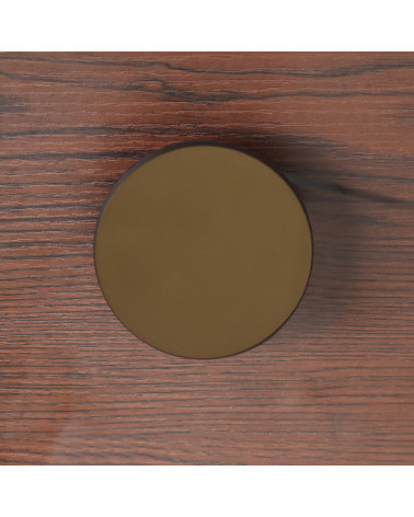 Round Aluminium Hook Bronze