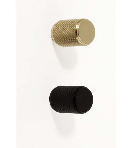 Matt Black Cers furniture knob