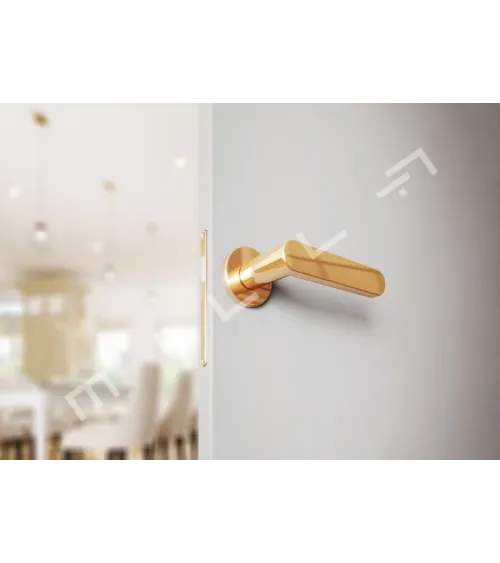 Matt gold ALORA door handle design handle