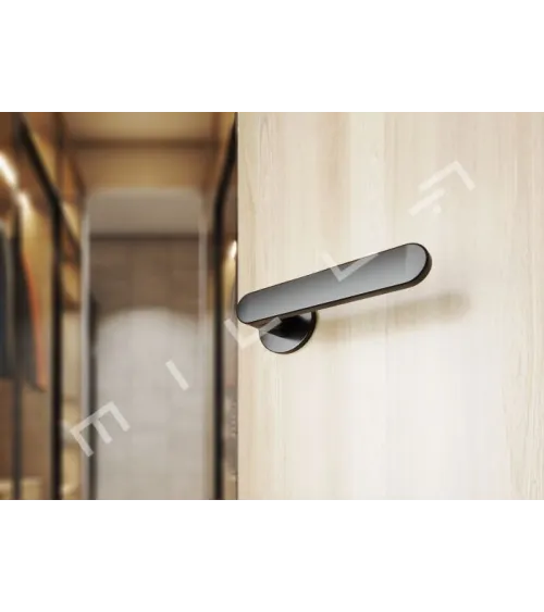 Black ALORA door handle designer handle