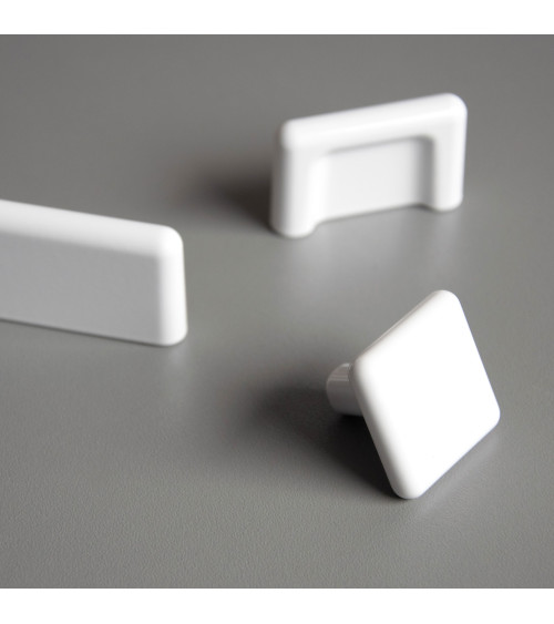 NOX white furniture knob designer handle