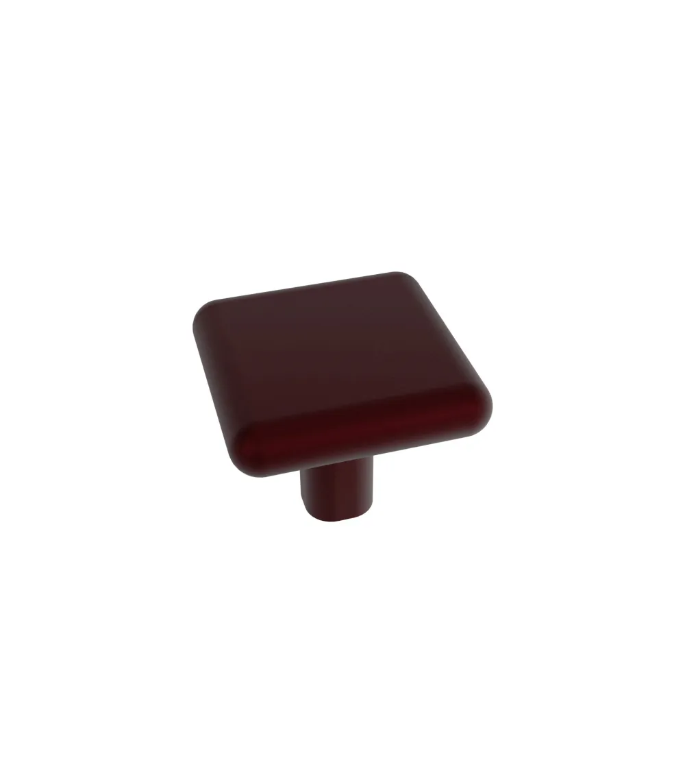 Burgundy furniture knob NOX design handle