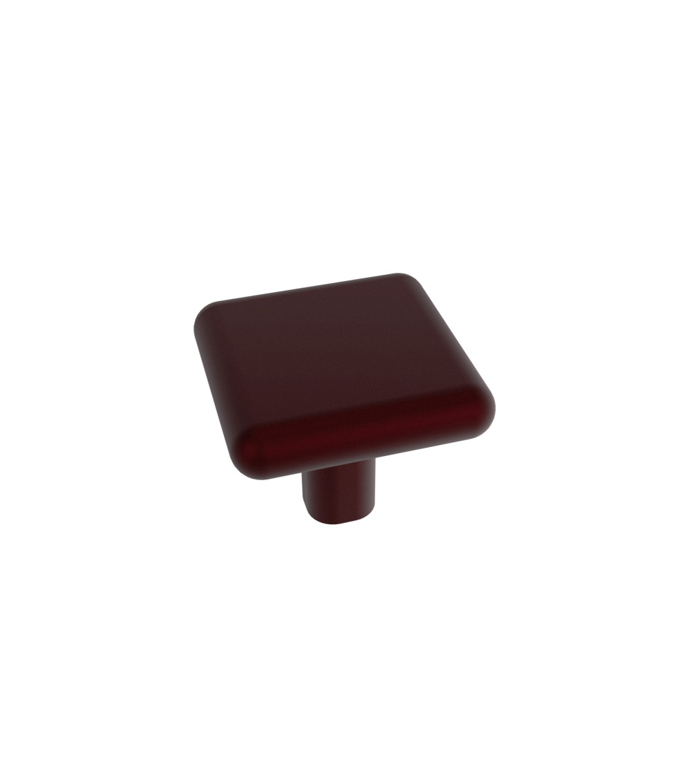 Burgundy furniture knob NOX design handle