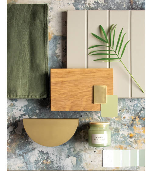 Matt gold furniture handle ZORIA designer handle