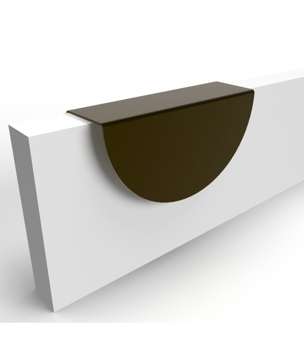 Olive brown furniture handle ZORIA design handle