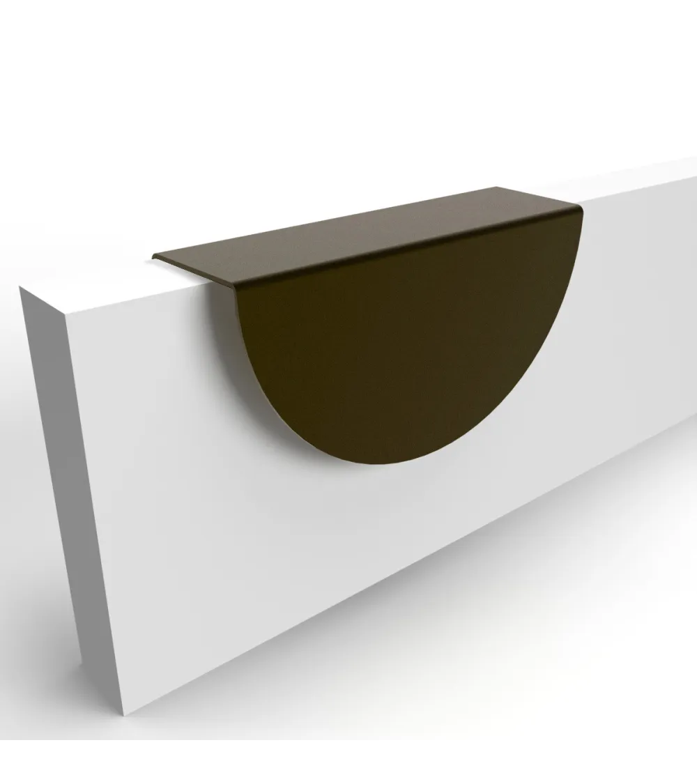Olive brown furniture handle ZORIA design handle